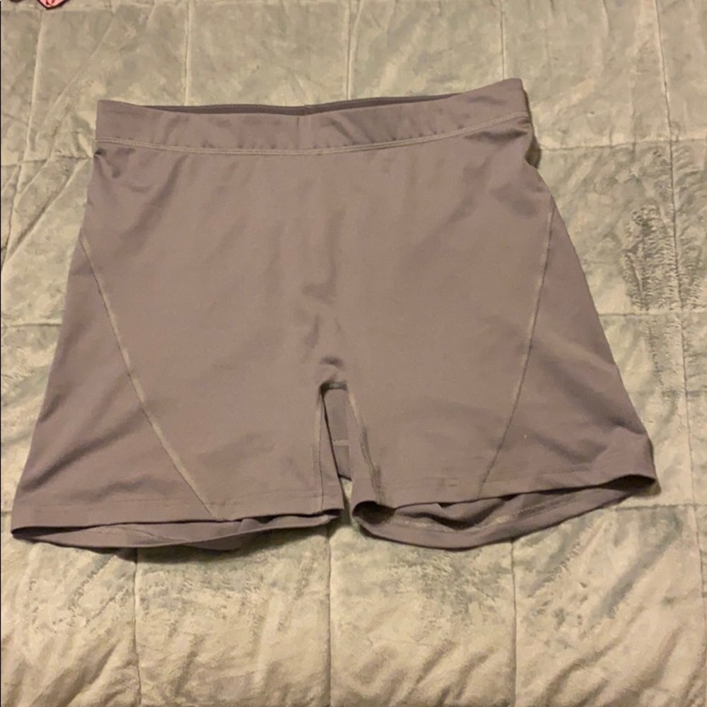 Gray Gymshark shorts